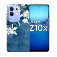 Vivo iQOO Z10X 用のカバー 、ソフトシリコーンTPUソフトケースバンパーシェルプレミアム保護ケース黒カバー 用の Vivo iQOO Z10X (6.72") - LLM40