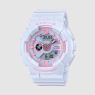 BA-110FH-2A Baby-G White Sakura Pink Women's Watch