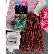 Embroidered Hair, Box Braids/ 12 strands