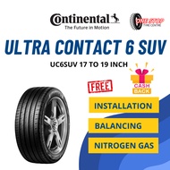 CONTINENTAL ULTRA CONTACT 6 SUV UC6 SUV TYRE  225/55R19 235/55R20  235 55 X70 MAZDA CX5 LEXUS TAYAR COMFORT SILENT