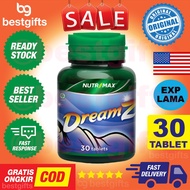 NUTRIMAX SWEET DREAMS DREAMZ DREAM VITAMIN OBAT SUSAH TIDUR NYENYAK INSOMNIA ANTI MIGRAIN 30 TABLET