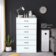 [Mr 99 Furniture]DIY6 Layer Chest Drawer Cabinet/Drawer Storage Cabinet/6 Tier Drawer/Laci Baju/Alma