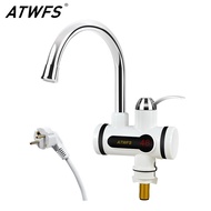 ATWFS Instant Water Heater Faucet Shower Pool Heater Kitchen Portable Electric Tankless Water Heater