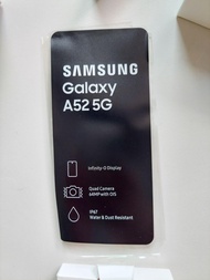 全新 Samsung Galaxy A52  Mon貼， 包裝盒