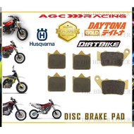 HUSQVARNA DISC BRAKE PADS SM 450R SM 610IE SMS 630 SRM 630 SM 701 SUPERMOTO 701 GOLD QUALITY BKL