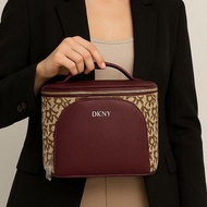DKNY SET BAG MAROON MAKE UP BAG