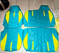 Sarung jok mobil mitsubishi canter HDL 136 model terbaru bonus sarung stir / lapis jok HDL / cover j
