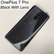 ฝาหลังสำหรับ Oneplus 6 6T 7 Pro ฝาครอบด้านหลังกระจกเคสกระจก