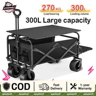Outdoor Wagon Trolley Utility Portable Folding Trolley Camping trolley Tool Cart Portable Shopping