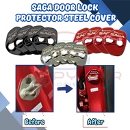 [4PC] Proton SAGA VVT MC2 2016 - 2025 Door Lock Cover Car Accessories Aksesori 2023 2019 2022 2021 M