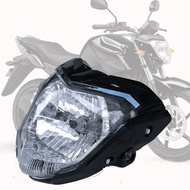 Fit for Yamaha FZ16 YS150 FZER150 Headlight ABS Plastic Motorcycle Headlamp With Bulb FZ 16 YS 150 F