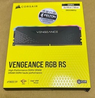 行貨 Corsair Vengeance RGB DDR4 3600 16GB x 2條 套裝