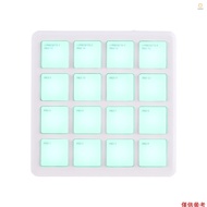Ado)M-VAVE MIDI Controller Pad 16 Velocity Sensitive RGB Backlight Pads MIDI Keyboard Beat Machine B