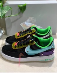 👀全新現貨Nike Air Force 107 Iv8 "have a good game" 夜光 低幫板鞋 男款 黑色