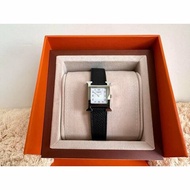 🤩Hermes愛馬仕 heure H 黑銀手錶/PM/全新美品
