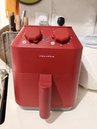 recolte 紅色氣炸鍋 Recolte Air Oven RAO-1日式氣炸鍋 焗爐