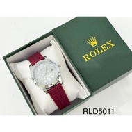 [ RLD5011 ] JAM TANGAN PEREMPUAN + JAM TALI GETAH + JAM + JAM TANGAN WANITA