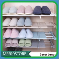 Flexible Wardrobe Divider Multifunctional Shoe Rack Cupboard Divider Size 48 - 75 CM