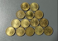1971, 1972, 1977 , 1978年 香港英女皇頭五仙硬幣