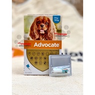 Advocate M for medium dog 4-10 kg per tube bayer Flea+Worm Medicine