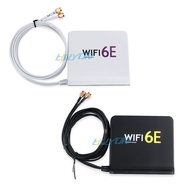 [Ready Stock] External Tri-Band SMA High Gain Intel AX210 Wireless Network Card Desktop Computer Ext