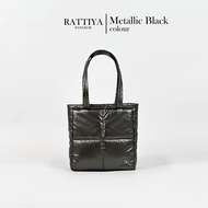 Quadra Tote Bag rPET / 2 colors กระเป๋านุ่มนิ่มผ้าRecycled น้ำหนักเบาพิเศษ สะพายไหล่