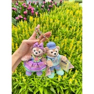 Disneyland Hongkong Disney Keychain With Duffy And Friends