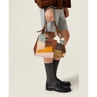 Miumiu togo Vegetable Basket Tote Bag Bucket Bag Handbag Imported togo Lychee Grain Cowhide