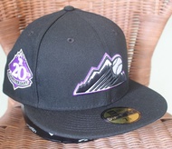 New Era 59Fifty Colorado Rockies 20th Anniversary Patch Hat