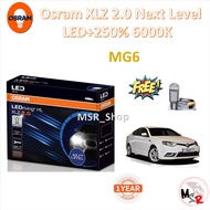 Osram หลอดไฟหน้า รถยนต์ XLZ 2.0 Next Level LED+250% 6000K MG 6 รับประกัน 1 ปี จัดส่งฟรี