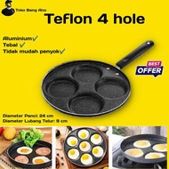 TEFLON DORAYAKI |TEFLON CETAK TELUR|CETAKAN KUE LUMPUR MARTABAK MINI - MiniStore5