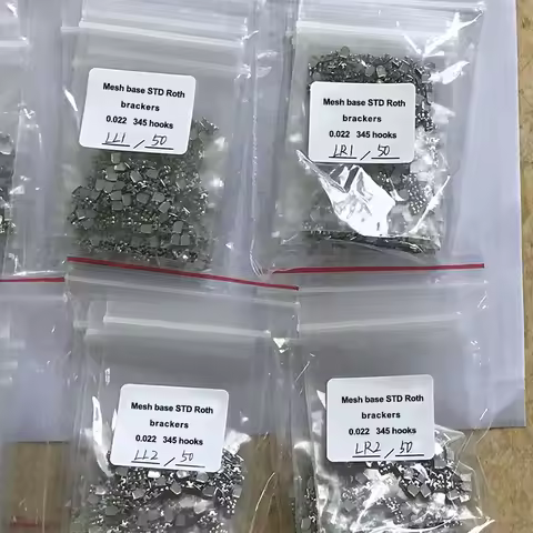 1pack/50pcs Standard Roth 345 Hook 022 Bracket UL1 UL2 UL3 UL4 UL5 UR1 UR2 UR3 UR4 UR5 LR1 LR2 LR3 L
