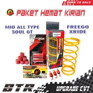 MIO KARBU PAKET KIRIAN FULL UPGRADE KIRIAN CVT MIO SMILE M3 J GT SOUL S Z SPORTY GEAR KARBURATOR RUM