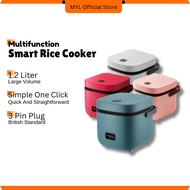 【ReadyStock】Periuk nasi elektrik 1.2L Periuk nasi Periuk nasi elektrick kecil Periuk nasi besar Peri