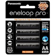 Eneloop Pro AA 4pcs Rechargeable Battery - Panasonic Made in Japan