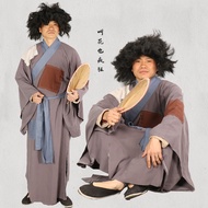 Beggar Screaming Hanako Costume Halloween Party cosplay Jigong Beggar Gang Influencer Funny Strange 