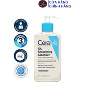 Sữa Rửa Mặt Cerave SA Smoothing Cleanser 236ml Dành Cho Da Mụn Nhạy Cảm