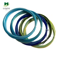ALANFY Badminton Racket Strings, 0.73mm Colorful Colorful Rainbow Badminton String, Badminton Line E