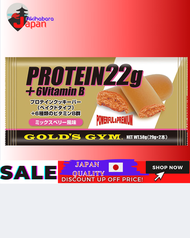 ［ 100％ japan import original ］Gold's Gym Protein Cookie Bar Diet Health Conscious Limited to Japan Gold's Gym 蛋白质曲奇棒 Diet Health Conscious 仅限日本