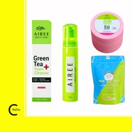 AIREE BEAUTY  -  SERUM  MOISTURIZER , CLEANSER , SUNSCREEN DAY SABUN BIBI NIGHT