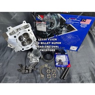 LC135 Y15ZR NLK BILLET SUPER HEAD CNC PORTING 24/27 25/28 26/29 27/30