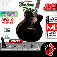 ส่งด่วนกทม.&ปริ, Baton Rouge AR21C/ACE สี Satin Black กีต้าร์โปร่งไฟฟ้า Baton Rouge AR21C-ACE Electr