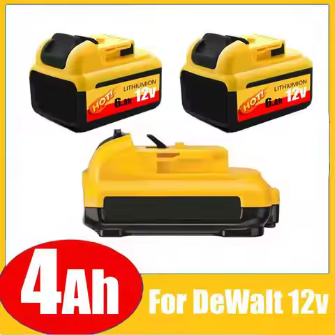 12V MAX Original Genuine 12v for DEWALT 2.0AH 3.0AH Tool Lithium-ion Battery.For DEWALT DCB120 Brush