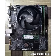 COMBO SET PROCESSOR  +  MOTHERBOARD + RAM 16GB SOCKET AM4