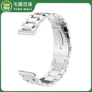[銀色] 20mm不銹鋼錶帶 金屬鋼帶適用於三星手錶 [平行進口]