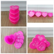 Love jar, love lunch box, contents 4 pcs