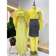 DRESS/JUBAH PENGANTIN/AKAD NIKAH/BERTANDANG/SANDING