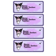 Notebook sticker subject cutted A4/A5/A6 for elem to highschool