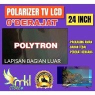 TOP! POLARIS POLARIZER TV LCD LED 24" INC POLYTRON O"DERAJAT PELAPIS