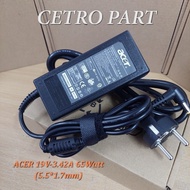 TerBaru Adaptor Charger Laptop Acer Aspire 19v-3.42a Original